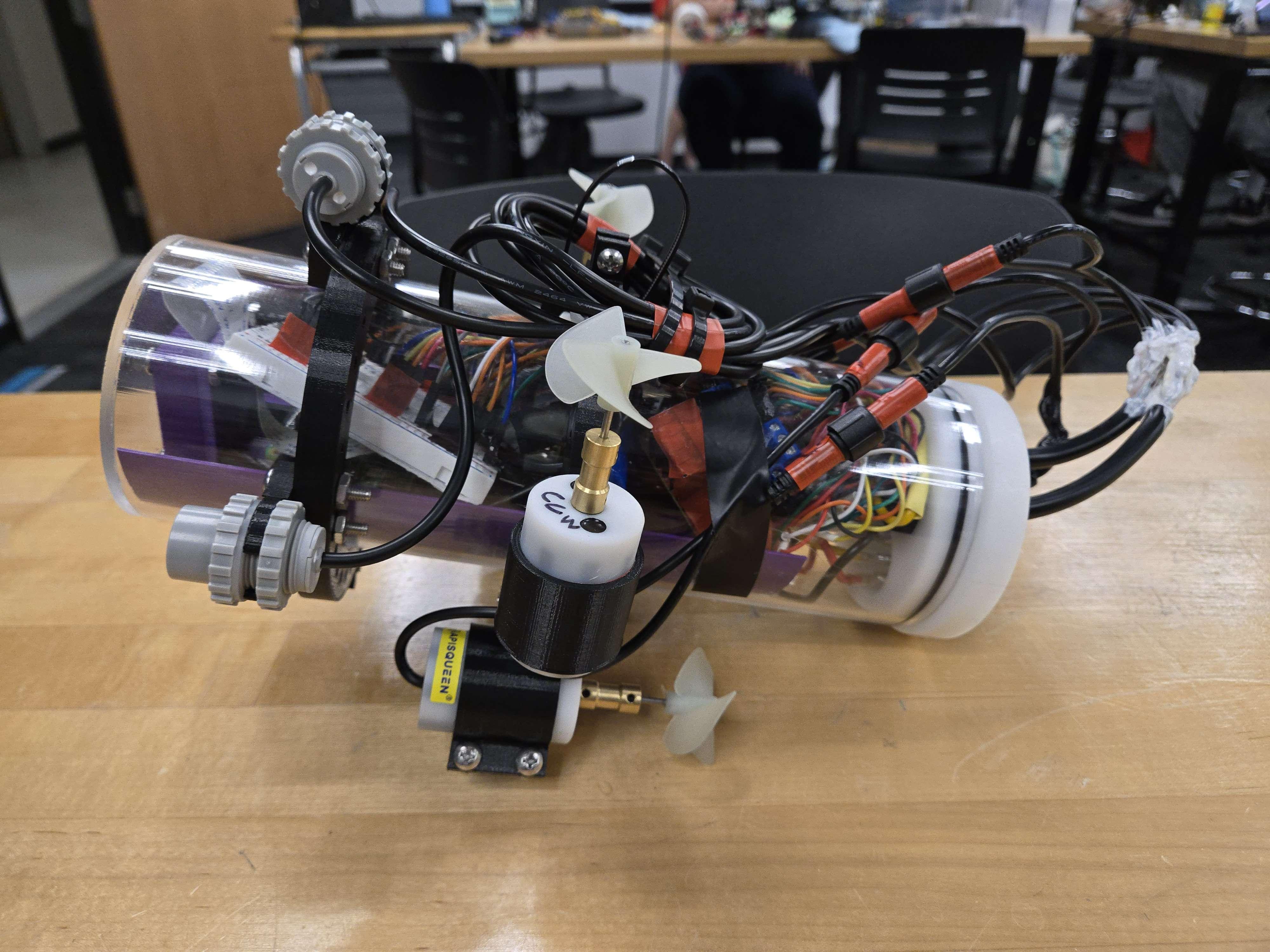 (A4) Smart Submersible Marine Vehicle project image