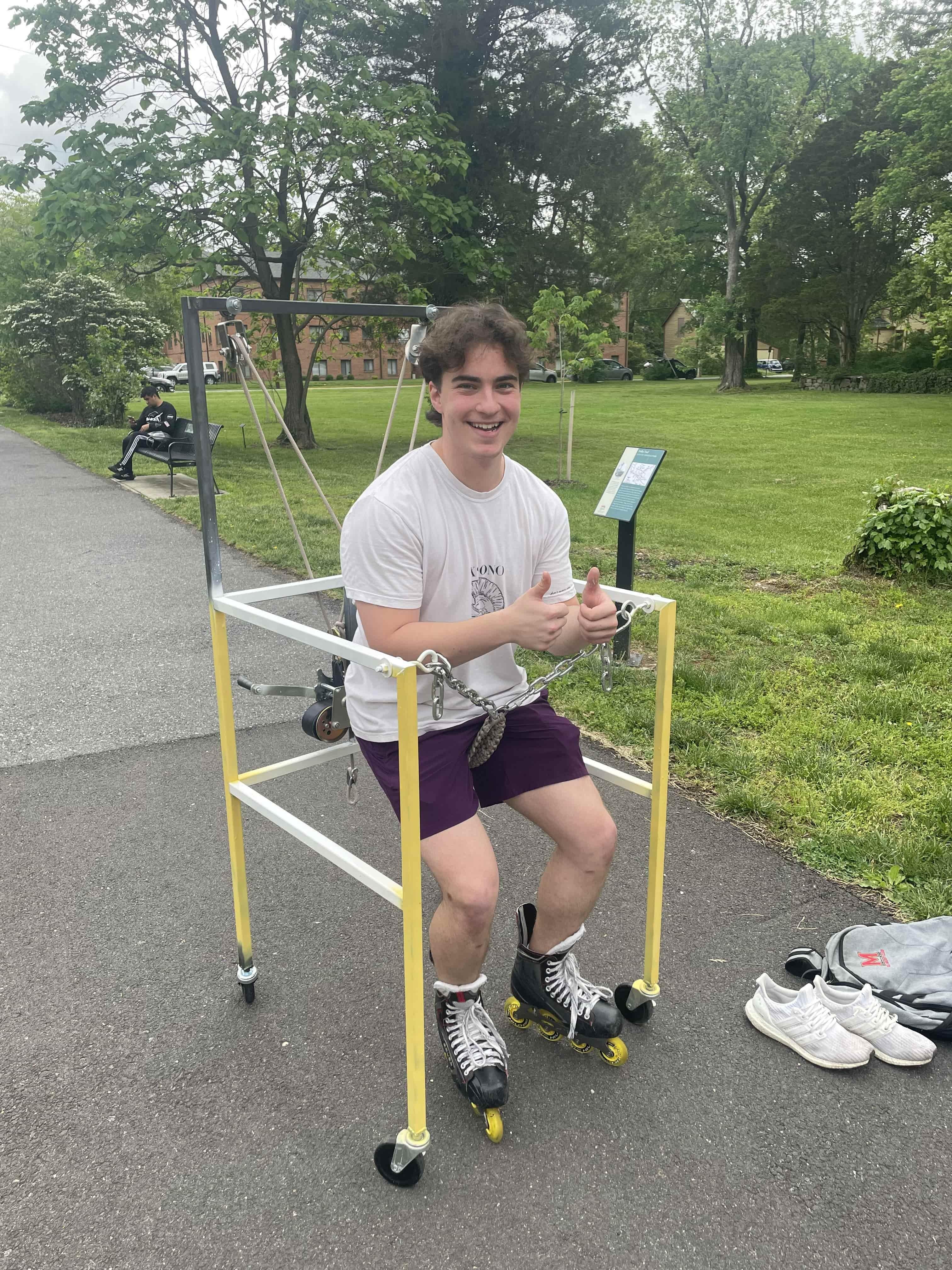 ENME - C6 - Ice Hockey Player Assistive Device project image