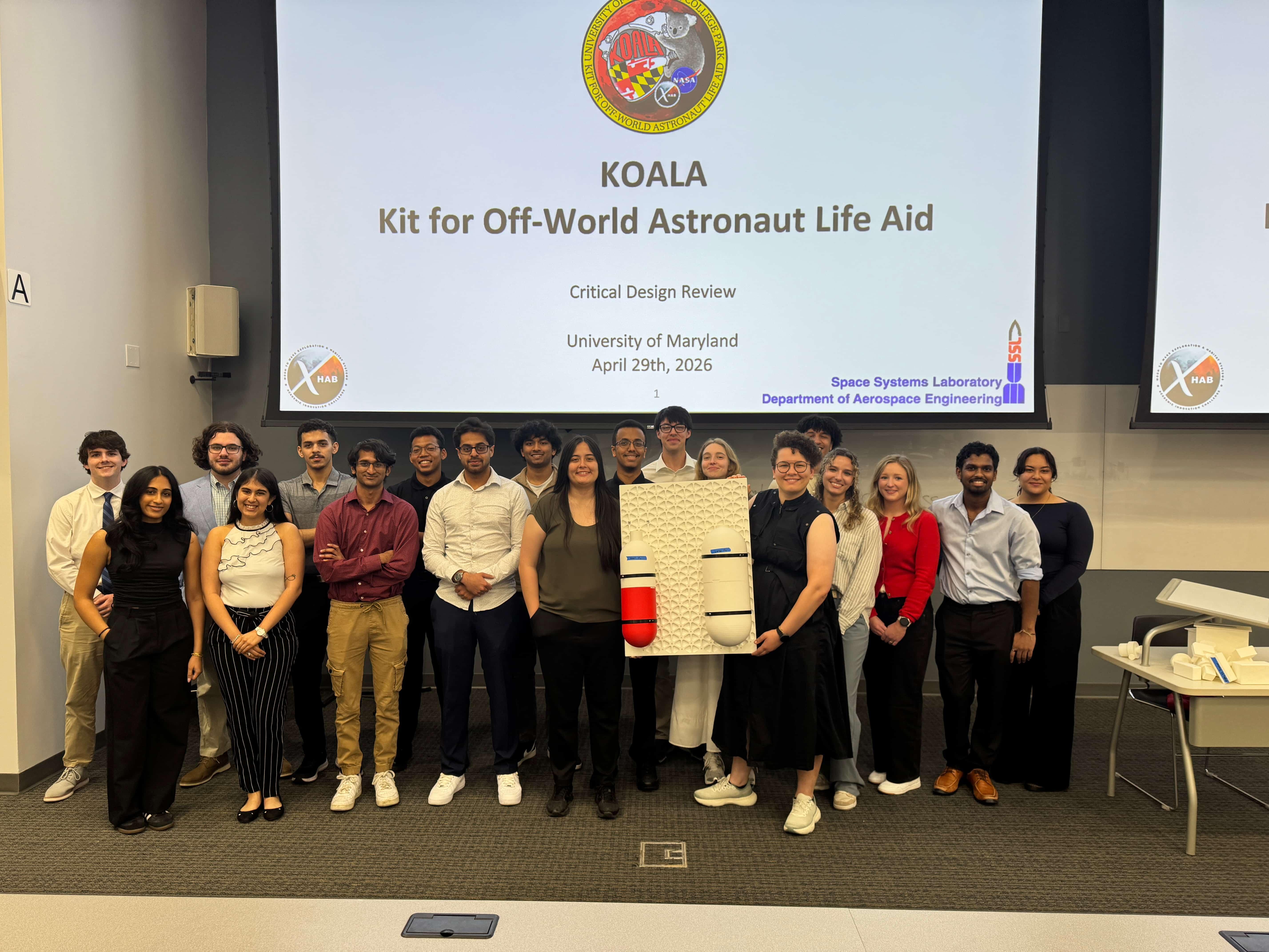KOALA: Kit for Off-world Astronaut Life Aid project image