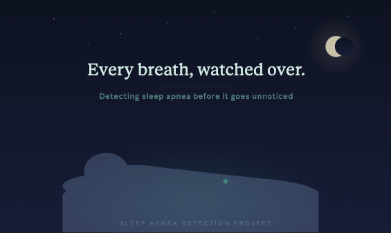 SleepSense project image